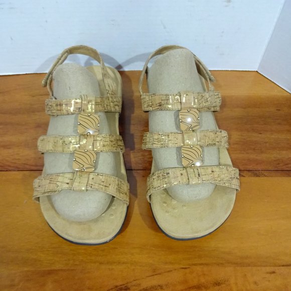 VIONIC/ORTHAHEEL REST AMBER SANDALS - Picture 1 of 15